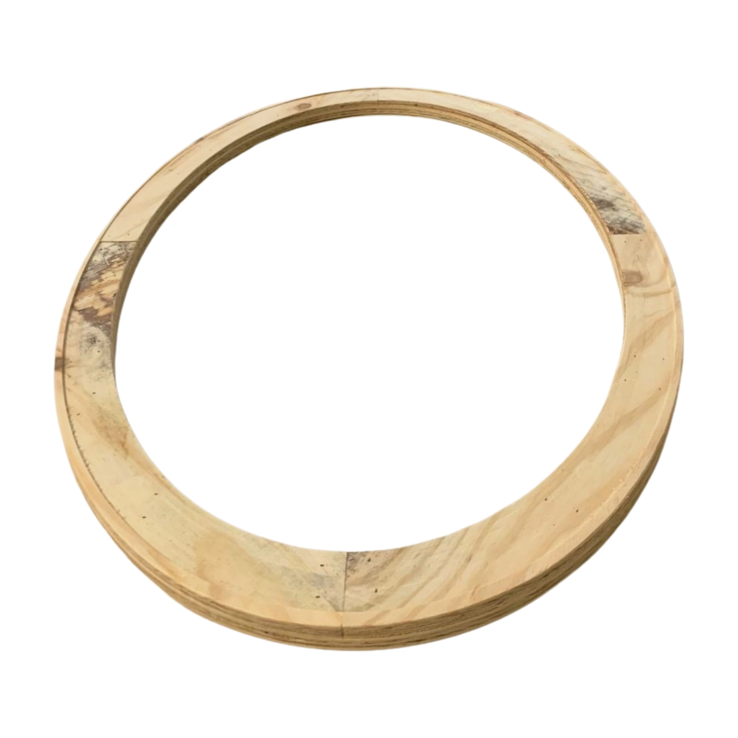 Holzrahmen oval breit Kiefernholz 24mm von 30x25cm bis 200x166cm – Made in Germany