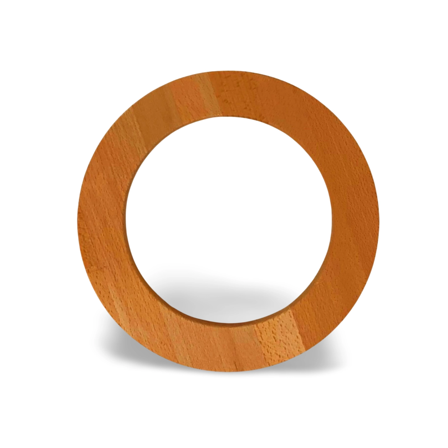 Luna Nature Mini – Deko-Rahmen rund / Holzring Buche natur 10 cm bis 50 cm Ø – handmade in Chemnitz